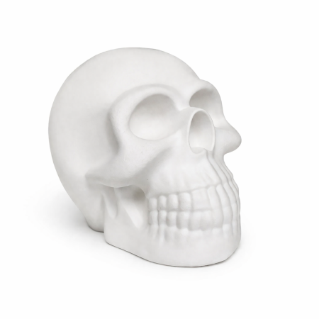 Figurina din ipsos Craniu 3D, 10x8x7cm