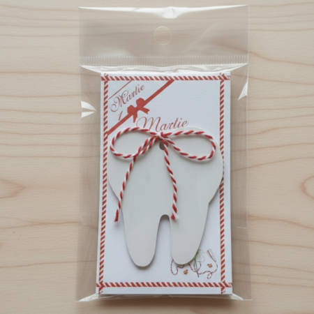 PRIMAVARA - Figurina din ipsos Dinte Martisor