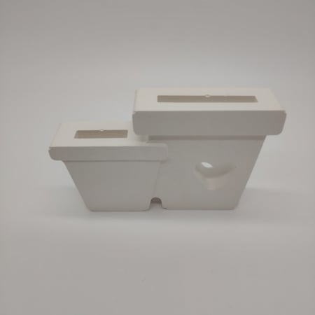 IPSOS - PRAF CERAMIC - Figurina din ipsos Ghiveci, 8.5x5.3cm