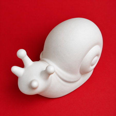Figurina din ipsos Melc 3D, 15x8x6cm [2]