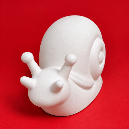 Figurina din ipsos Melc 3D, 15x8x6cm [1]