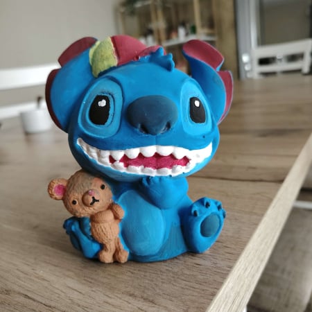 Figurina din ipsos Stitch 3D, 12x12cm [3]
