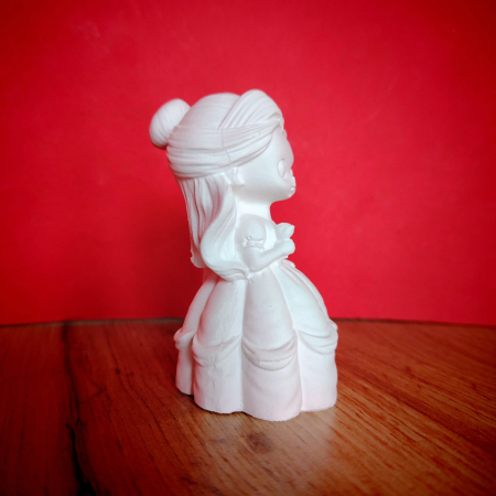 Figurina din praf ceramic Printesa 3D, 8x5cm [1]