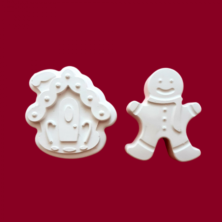 Figurina ipsos Casuta Turta Dulce 6.5x7cm [3]