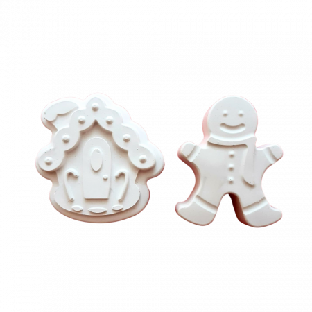 Figurina ipsos Casuta Turta Dulce 6.5x7cm [4]