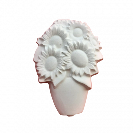 Figurina ipsos Cos Floarea Soarelui  10x8cm [1]