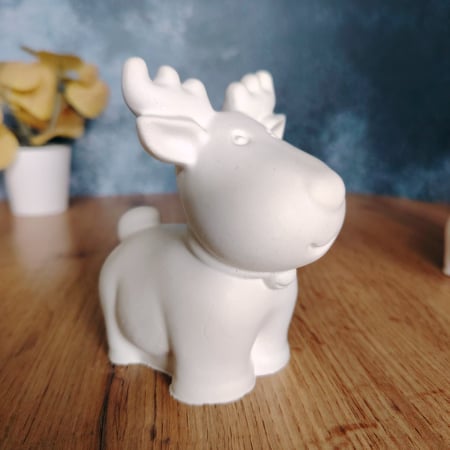 Figurina ipsos Ren, 9.5x9.5cm [3]