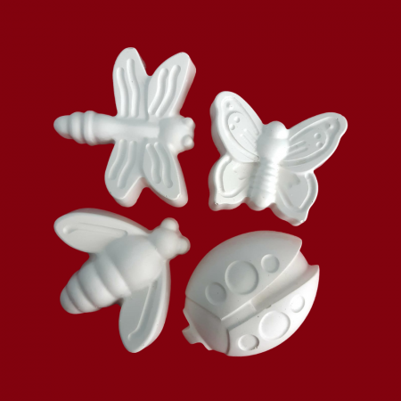 Insecte - Animale - Set Figurine din ipsos Insecte