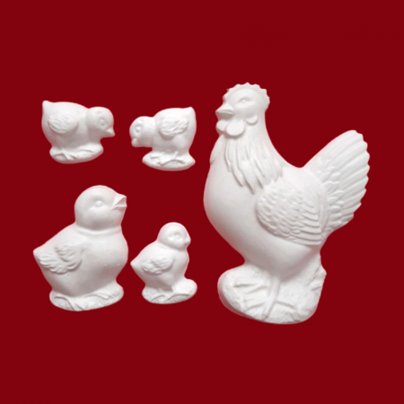 Insecte - Animale - Figurine Set Closca cu Pui