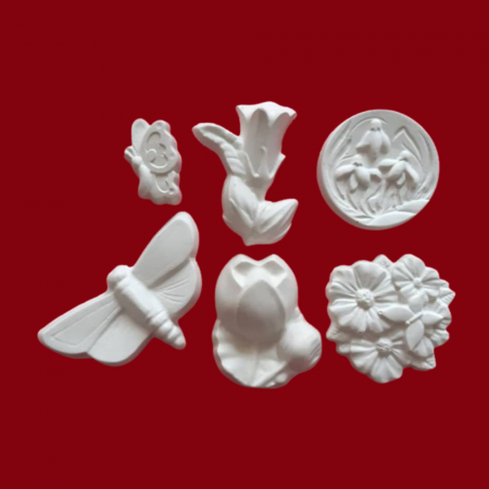 Plante - Fructe - Flori - Figurine Set Flori si Fluturi