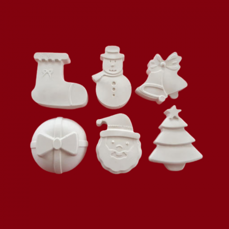 Figurine Craciun - Figurine set iarna 6 piese