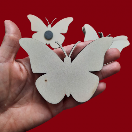 Fluture din lemn 10.5x7.8cm [3]