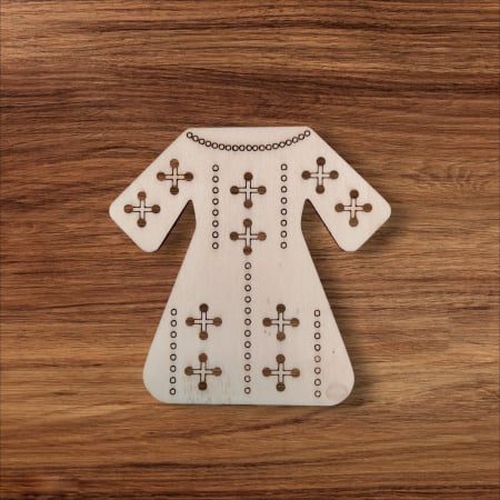 Ie romaneasca pentru cusut si pictat, 10x10cm [1]