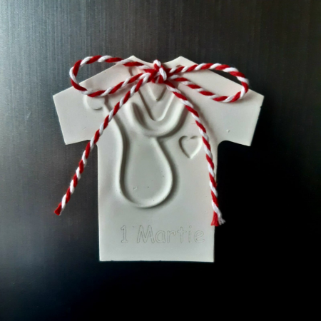 Martisor din ipsos Halat de Medic 6.5x6.5cm [1]