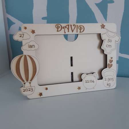 DECORATIUNI PERSONALIZATE - Rama foto bebe