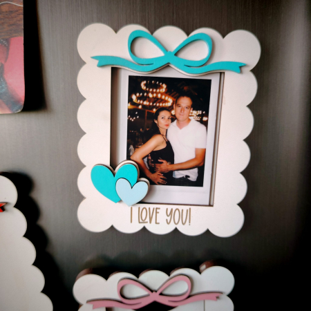 Rama foto din MDF cu magnet 11x9cm [3]