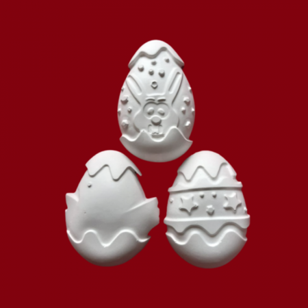 Figurine Pasti - Set 3 oua Gigant