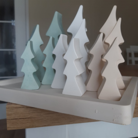 Set 4 figurine din ipsos Brazi [4]