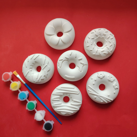 Set 6 figurine din ipsos Gogosi, D=7cm [1]