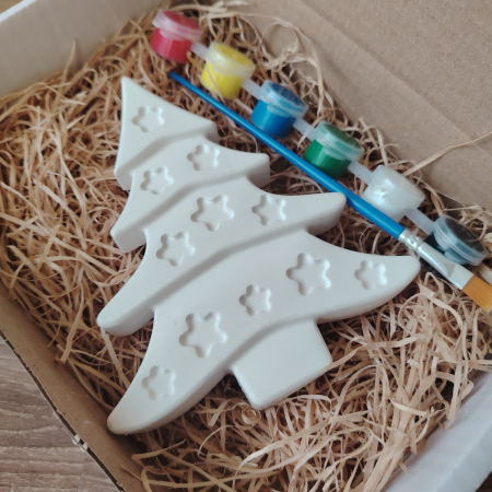 Set creativ din ipsos Brad, 12x14cm [1]