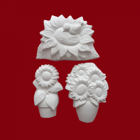 Plante - Fructe - Flori - Set figurine Floarea Soarelui