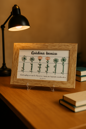 Tablou personalizabil Gradina Bunicii, 48.5x28.5cm [4]