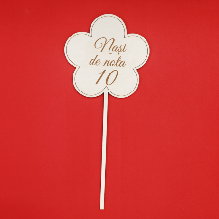 Topper din MDF M1, personalizabil, 25cm [5]