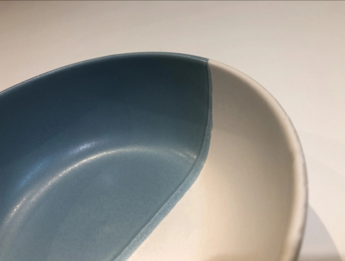 Bol Ceramicã Summer (Albastru-Alb) [4]