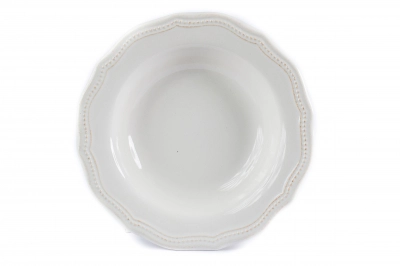 Farfurie Adanca Supa Vintage White - Ceramica Nomad Horeca produs premium [2]