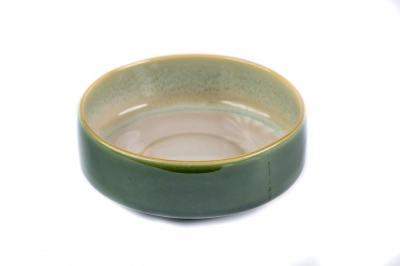 Bol Ceramica Nomad Horeca Professional - infinity green glazurare manuala [1]