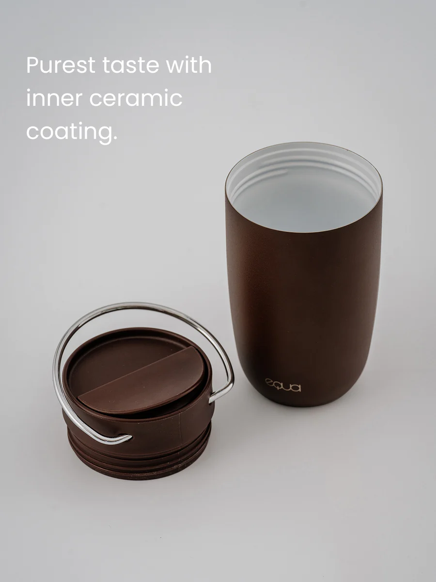 Equa Cup Brown silver [4]