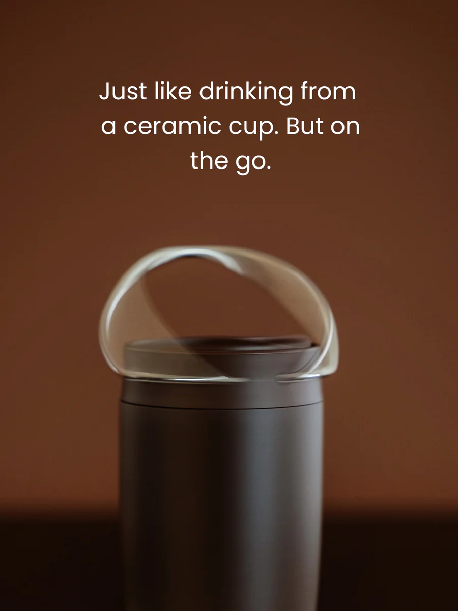 Equa Cup Brown silver [4]