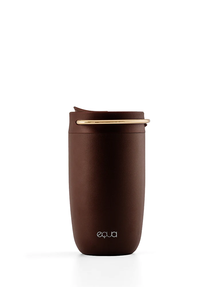 Căni Thermo EQUA - Equa Cup Brown silver