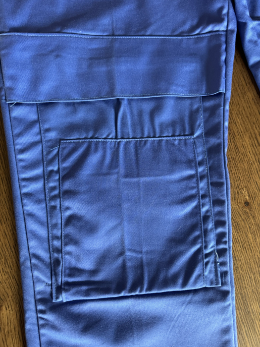 Pantaloni de muncă noi albaștri, albi și portocalii – lot 22 bucăți [3]