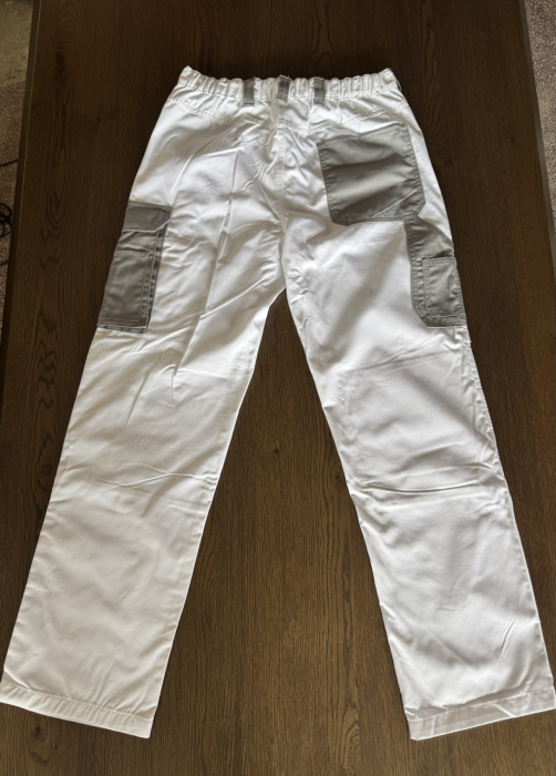 Pantaloni de muncă noi albaștri, albi și portocalii – lot 22 bucăți [6]