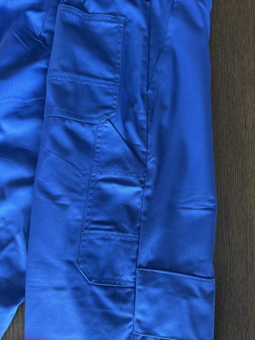 Pantaloni de muncă noi albaștri, albi și portocalii – lot 22 bucăți [4]