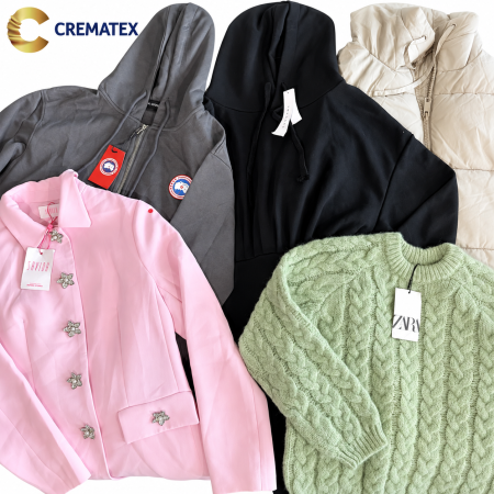 Toamnă-Iarnă - Mix haine noi cu etichete de damă pentru toamnă–iarnă – Crematex