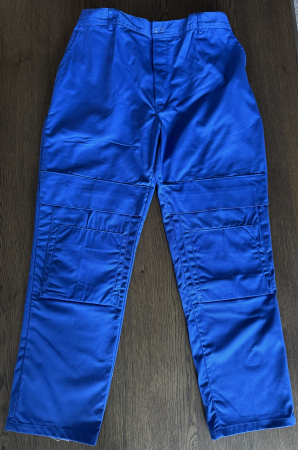 Muncă - Pantaloni de muncă noi albaștri, albi și portocalii – lot 22 bucăți