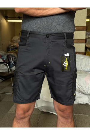 Haine de muncă la bucată - Pantaloni scurți de muncă Uncle Sam WorkWear gri – la bucată