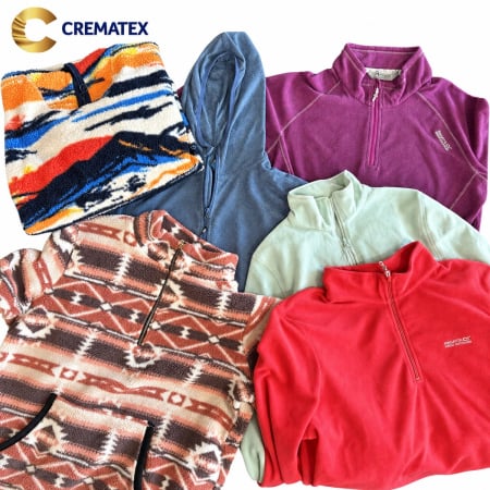 Toamnă-Iarnă - Polare cremă Crematex – modele cu fermoar, lot 20 kg
