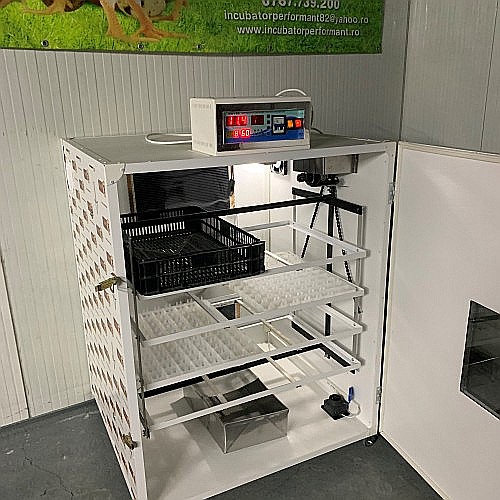 Incubator semiprofesional automatizat IP-4 (4.500 lei) (ouă: 704 găină, 1.768 prepeliţă, 504 raţă/curcă, 256 gâscă) Transportul nu este inclus! [3]