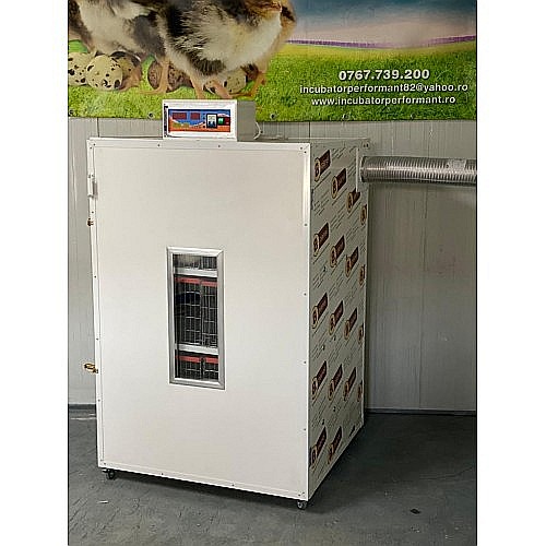 Incubator semiprofesional automatizat  pentru ouă de struţ, model IP-S-45 (7.500lei) Transportul nu este inclus! [4]