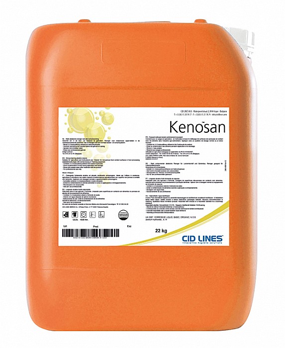 Kenosan - spumă activă specială de uz zootehnic (detergent profesional, super-concentrat) - bidon 22kg [2]
