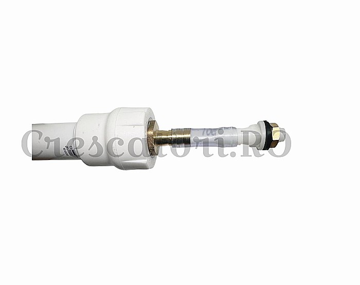 Linie adăpare 1m cu 4 adăpători automate cu niplu şi tăviţă (pe ţeavă PPR cu conector de 10mm) [3]