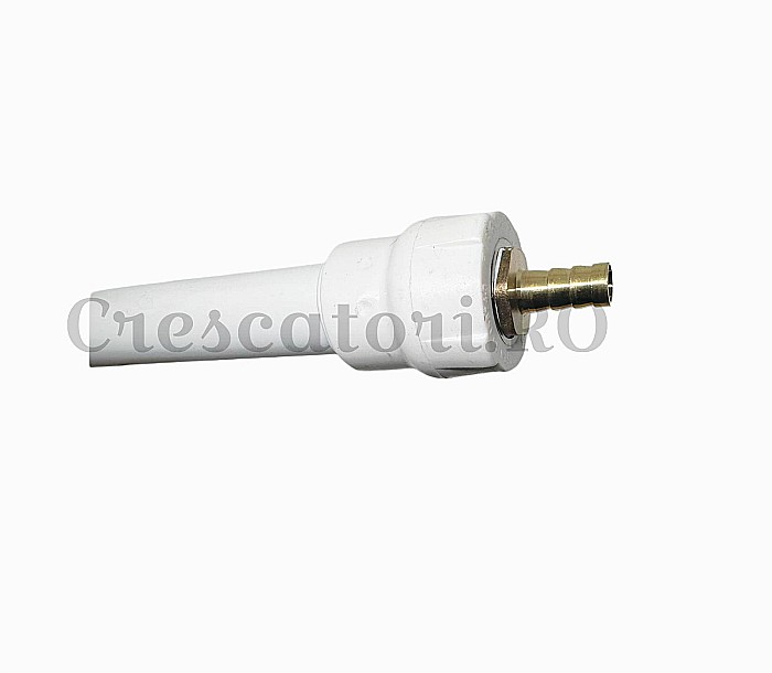 Linie adăpare 1m cu 4 adăpători automate cu niplu şi tăviţă (pe ţeavă PPR cu conector de 10mm) [4]