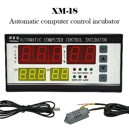 Găini rase premium (matcă reproducţie) - Computer MicroController XM-18 pentru incubatoare automatizate semi-profesionale şi profesionale - versiunea îmbunǎtǎţitǎ [2021]