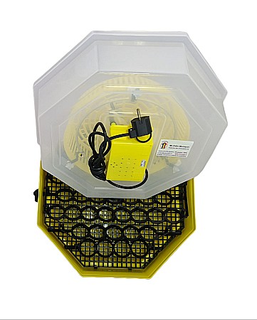 Incubatoare Cleo - Incubator Cleo 5SG - cu termostat reglabil şi întoarcere semi-automată ouă de găină + CADOU Ghid de incubare premium + asistent incubare