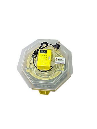 Incubator Cleo 5TC - cu termostat reglabil, termometru digital şi cupă exterioară pt. apă + CADOU Ghid de incubare premium + asistent incubare [2]