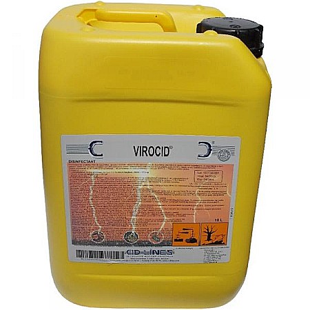 Biosecuritate - Virocid - cel mai concentrat şi performant dezinfectant (eficient inclusiv la coronavirus, pesta porcină şi la gripa aviară!)