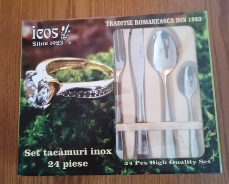 Pentru casa - Set tacamuri inox Olivia